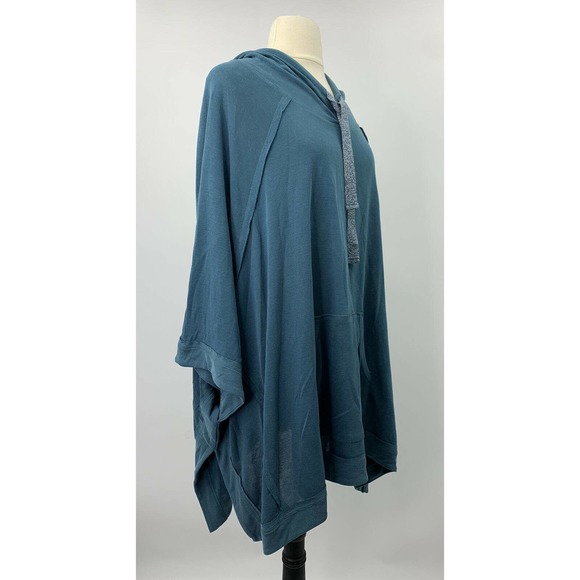 Free People Movement Squared Up Hoodie Poncho - Picture 2 of 8